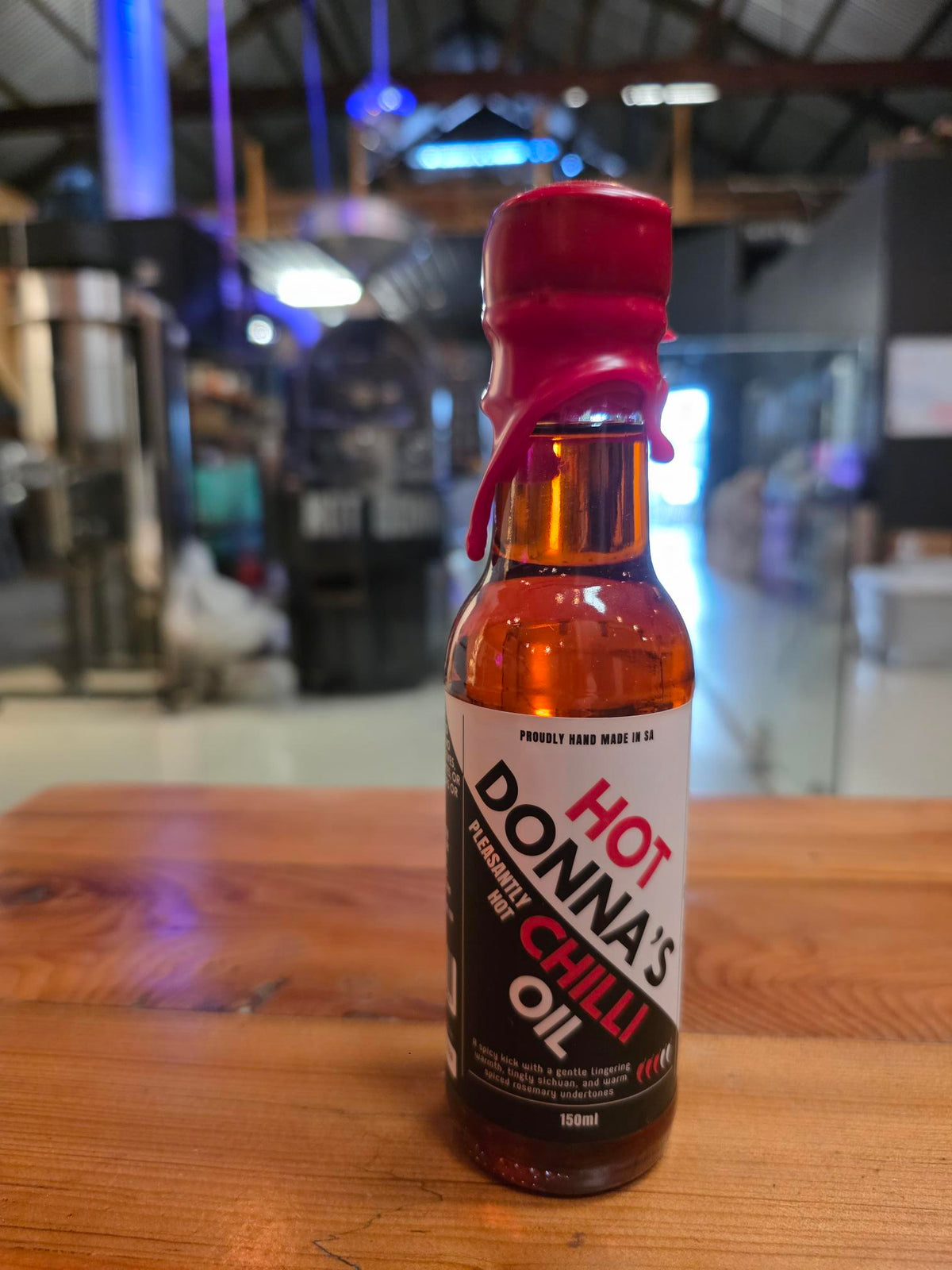 HOT DONNA'S "Pleasently Hot" Chilli Oil 150ml