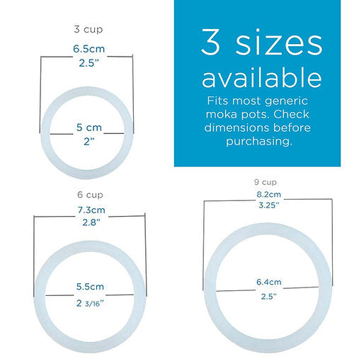 Grosche Silicone Seals & Filter Set - Multiple Sizes