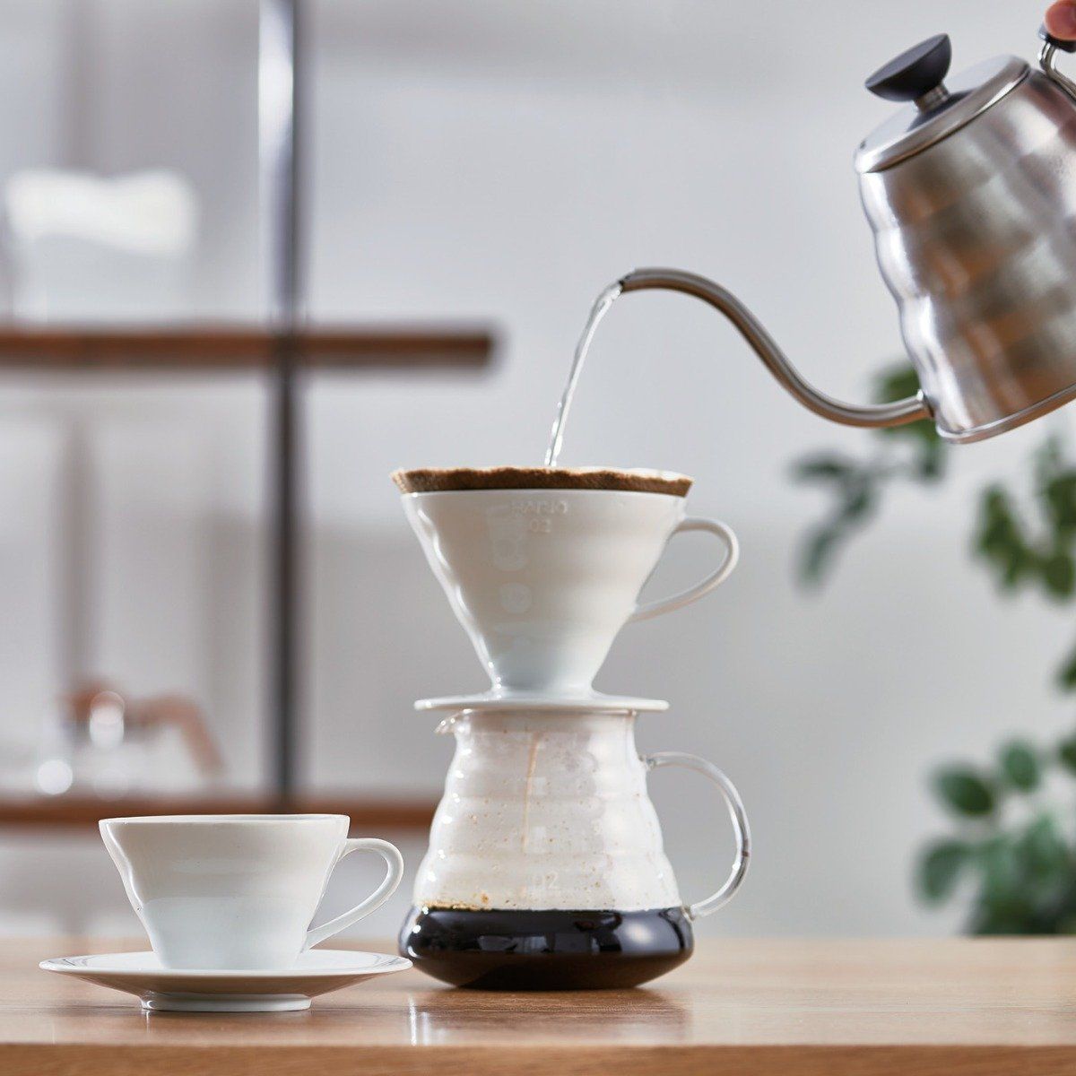 Hario V60 Dripper 01/02 Plastic White