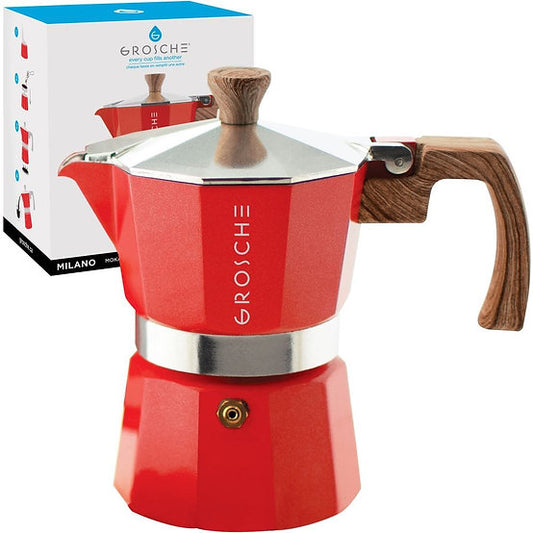 Grosche "Milano" Stovetop (Red) - Multiple Sizes