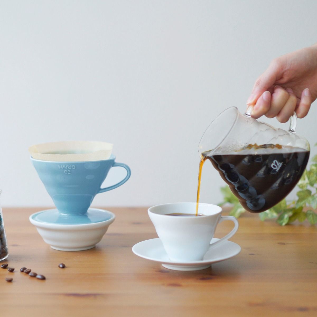 Hario V60 Clear Server - Multiple Sizes