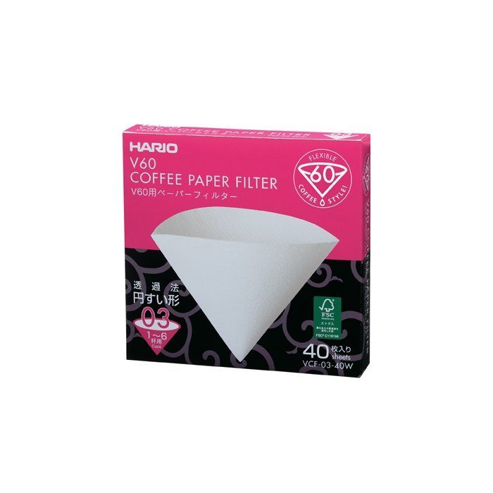 Hario V60 03 Filter Papers White