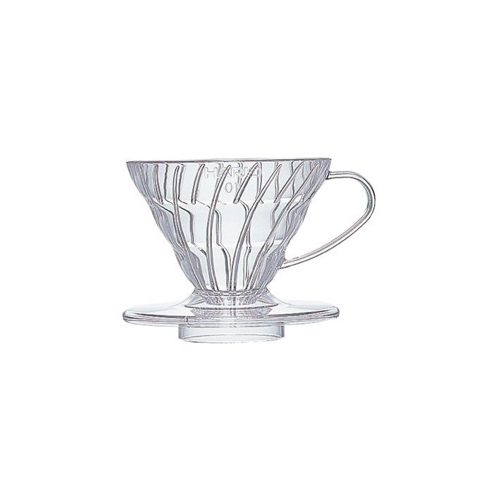 Hario V60 Clear Plastic Dripper - Multiple Sizes