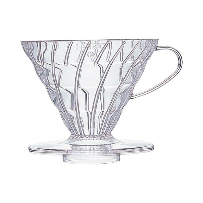 Hario V60 Clear Plastic Dripper - Multiple Sizes